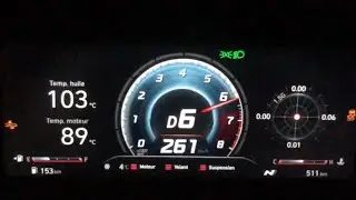 2023 Hyundai Elantra N DCT | Top speed acceleration | 0-261 kph | 100% STOCK !!!