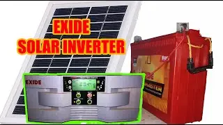 exide solar inverter, 12V Exide 1100VA Hybrid Solar Inverter