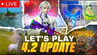BGMI 4.2 UPDATE || LETS PLAY WOW MODE || CREATOEISLIVE #shortslive #livestream #bgmi