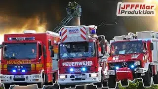 Lagerhallenbrand in Speyer am 10.06.2017 | Einsatzfahrten