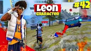 Only Leon Character Gameplay || Leon Character Ability || Free Fire || Supreme Gamer