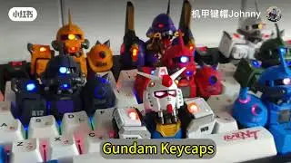 Gundam Keycaps Showcase: Must-Have Collectibles!
