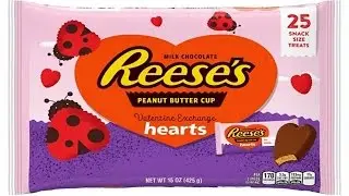 Reese's Peanut Butter Cup Pink Hearts Review - WE Shorts