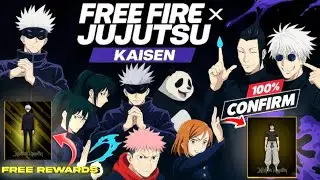 Free Fire &times; Jujutsu Kaisen All NEW Bundles & Items | Full Leaks + Showcase 😱🔥 #ffxjujutsukaisen 