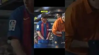 LIONEL MESSI LAST PLAYED FOR BARCELONA EXACTLY 1000 DAYS AGO 🤯🥶.#football #ronaldo #soccer #messi
