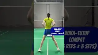 4 variasi latihan langkah untuk mempermudah permainan badminton