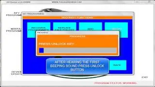 JLR DOCTOR THE FIRST TO PROGRAM A NEW KEY FOR RANGE ROVER MOD 2015 2016