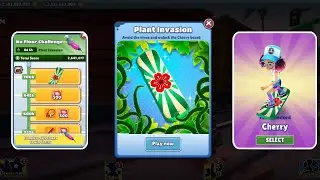 Subway Surfers Upcoming New PLANT INVASION ☘️🌵 Challenge on Subway Surfer Hollywood 2024 Time Travel