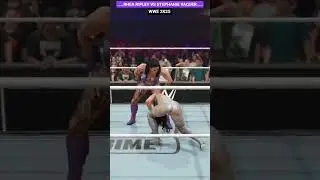 .....RHEA RIPLEY VS STEPHANIE VAQUER..... #wwegaming #wwe2k25 #wwe #stephanievaquer #rhearipley
