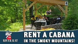 Rent a Riverside Cabana in the Smokies! | River Rat in Townsend, TN