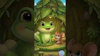 Story Of The Greedy Frog and Hungary Mouse #shortstory #stories #shorts