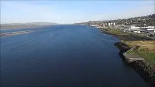 Inchgreen Dry Dock and Flight up the River Clyde