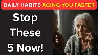 Пожилые люди! 5 ежедневных привычек, которые ускоряют старение (исправьте их как можно скорее)