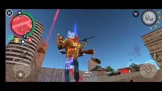 Mutant lava god vs all police officers in rope hero vice town @Prashantgamer