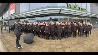 Camberley @rockchoir is singing @waitrose