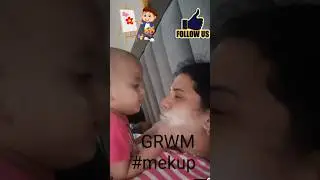 #grwm #masti #viral #cute #funny #makeup #makeupformoms