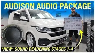 T6.1 модернизирован с использованием аудиосистемы и звукоизоляции Audison Voce II! (НОВЫЕ 