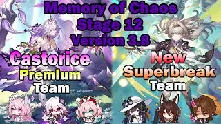 New MoC 3.8 | E0S1 Castorice (0cycle) X E0S0 Firefly (4cycle) | Honkai Star Rail