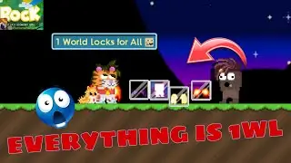I CREATED THE CHEAPEST SHOP AT ROCK PS!! | #gtps #growtopiaprivateserver 