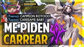 ¡TEEMO ME PIDE CARREARLO EN RANKED | IRELIA MID | League of Legends