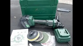 TANZU TANZU 21V Angle Grinder with 6000MAH Cordless Power Tool Cutting and Grinding Machine |TAGALOG