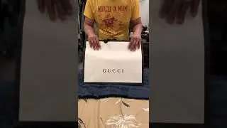 Unboxing a Gucci Tigers Print GG Supreme Baseball Cap Hat