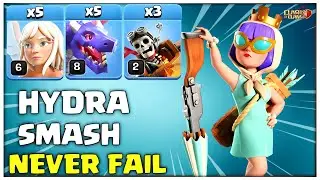 NO BASE IS SAFE | Th13 vs Max Th14 Attack | Th13 vs Th14 Queen Walk Hydra Attack Strategy in Coc