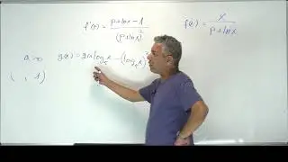 ✏️תרגול חקירת פונקציה לוגריתמית 5 יחידות.(כמה דברים מיוחדים)