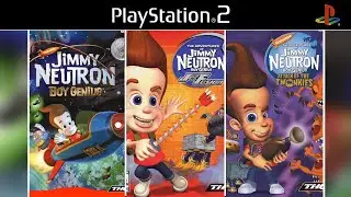 Jimmy Neutron Games for PS2