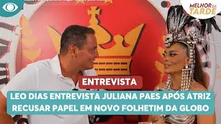 Completo: Leo Dias entrevista Juliana Paes após atriz recusar papel em novo folhetim da Globo