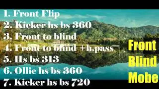 Front blind mobe  / Best wakeboard tutorial / FBM wakeboarding / Фронт Блайнд Моб