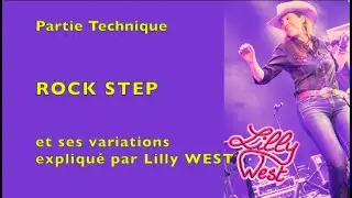 [TECHNIQUE] ROCK STEP (SIDE, FORWARD, CROSS, BACK), ROCKING CHAIR & MAMBO STEP, par Lilly WEST