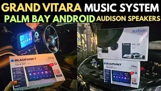 NEXA GRAND VITARA ACCESSORIES | BLAUPUNKT PALM | AUDISON CONTROL | UNPLUG WOOFED | MOCK AMPLIFIER 