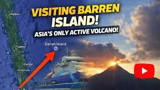 Barren Island |Asia’s Only Active Volcano 🌋|एशिया का इकलौता सक्रिय ज्वालामुखी 🌋|@Traveldiaries88