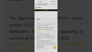 LLM exam form date extend