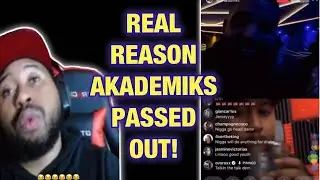 The Real Reason DJ Akademiks PASSED OUT on Livestream