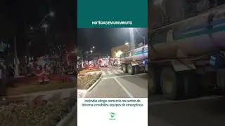 Inc&ecirc;ndio atinge com&eacute;rcio no centro de Ibirama e mobiliza equipes de emerg&ecirc;ncia (18/12/2025)
