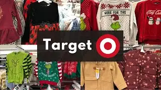 Christmas Pajamas And Children's Winter Clothes At Target | Holiday Sweaters | Browse With Me
