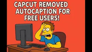 CapCut AutoCaption is no longer Free! So I created something...
