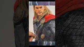 Thor (Chris Hemsworth) Colored Pencil Drawing #marvel