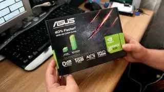 Unboxing/Распаковка -  PCI-E Asus GeForce GT 630 1024MB 64bit GDDR3