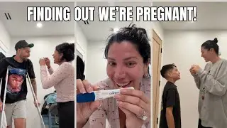 FINDING OUT WE&rsquo;RE PREGNANT AFTER MISCARRIAGE 🤍