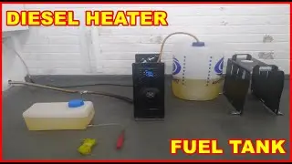 Diesel Heater Fuel Tank Modification Cheap Quick Easy mod kerosene Chinese Waste Oil Burner