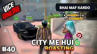 FIRST TIME HUI ROASTING IN VICE ONLINE | next level roasting in flex city online rp car game [EP-41]
