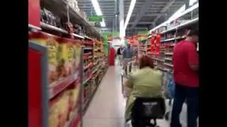 Real Life Happy Wheels - Effective Shopper (Fat Trolley Lady)