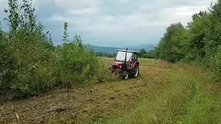Zetor 6911 - mulčovanie n&aacute;letov