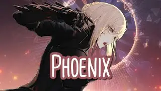 Nightcore - Phoenix (LBLVNC & RIELL) || Lyrics