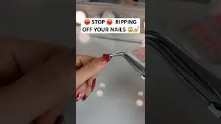 🛑 ПРЕКРАТИТЕ 🛑 ОТКРЫВАТЬ СВОИ #накладныеногти 😱💅
