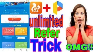 UC browser unlimited refer trick 2019 @TECHNOKIDDA