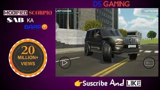 ‼️ Modified Scorpio Sab Ka Baap 😡‼️ #trending #viral #gaming #india 